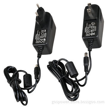12W Universal Wall Power Adapters with UL, FCC, SAA, VDE, GS Marks
